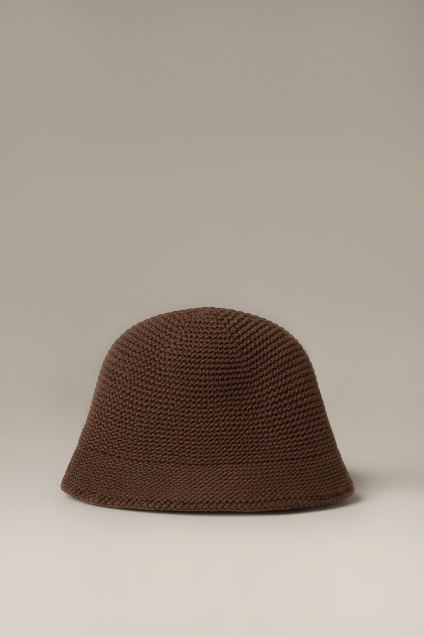 Kenny Knit Bucket Hat in Brown