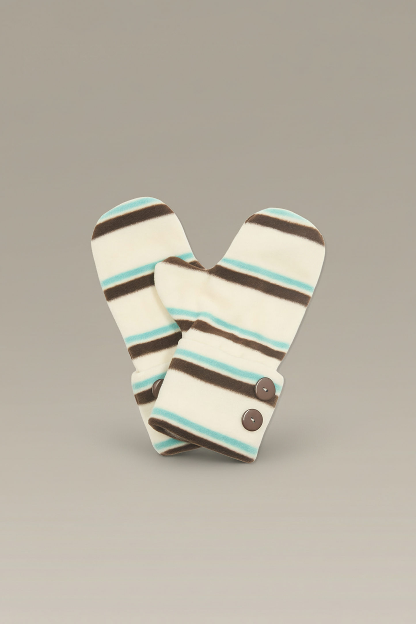Benson Striped Mittens
