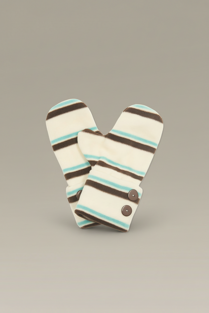 Benson Striped Mittens