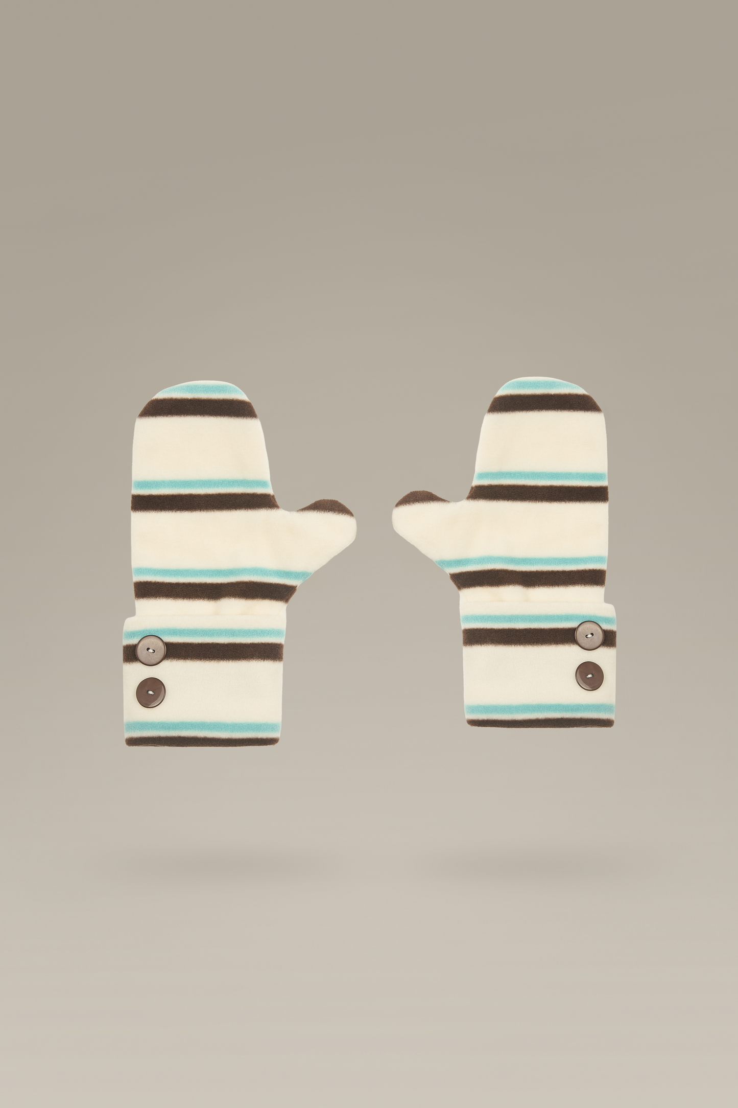 Benson Striped Mittens