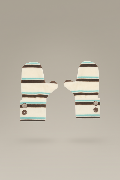 Benson Striped Mittens